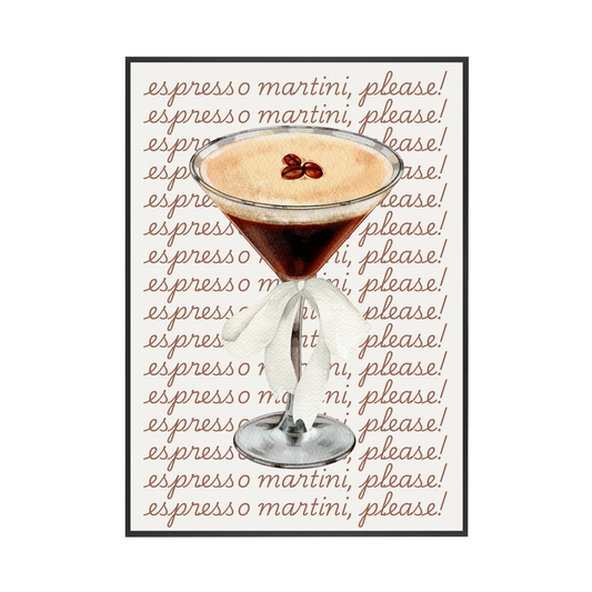 Espresso Martini | Wall Print